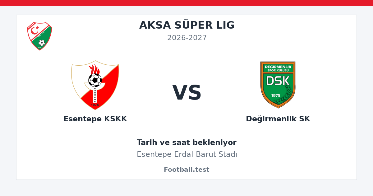 Esentepe KSKK - Değirmenlik SK paylaşım kartı