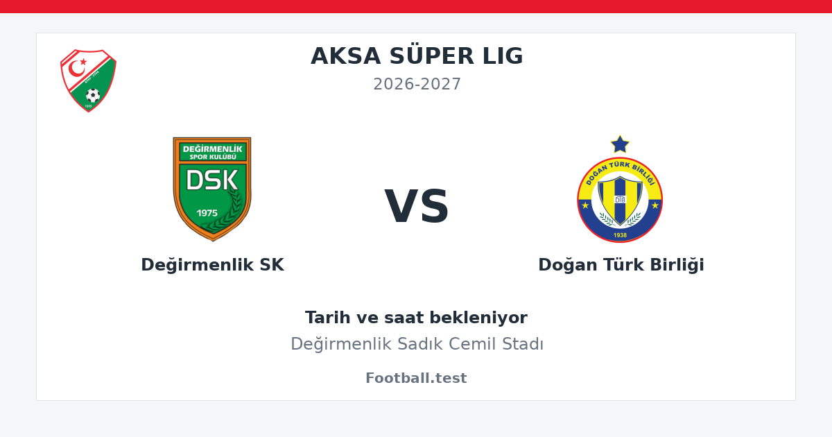 Değirmenlik SK - Doğan Türk Birliği paylaşım kartı
