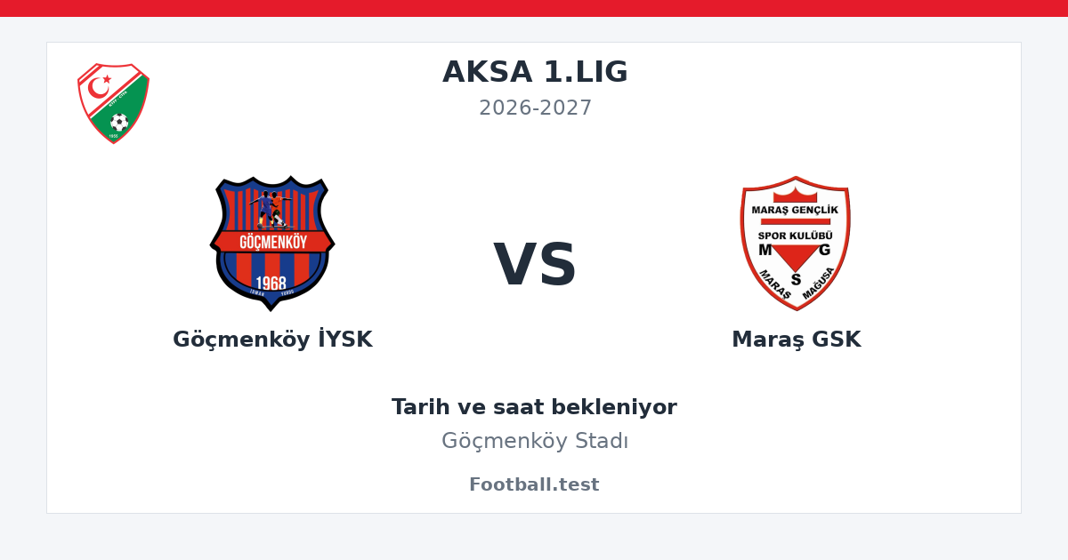 Göçmenköy İYSK - Maraş GSK paylaşım kartı