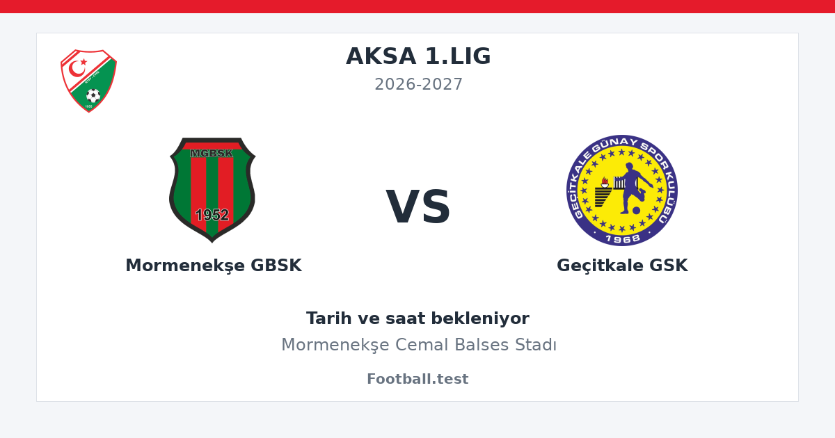 Mormenekşe GBSK - Geçitkale GSK paylaşım kartı