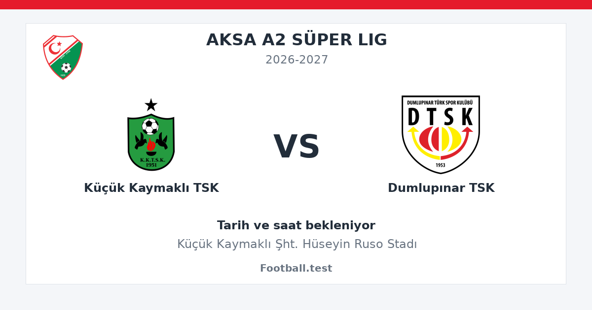 Küçük Kaymaklı TSK - Dumlupınar TSK paylaşım kartı