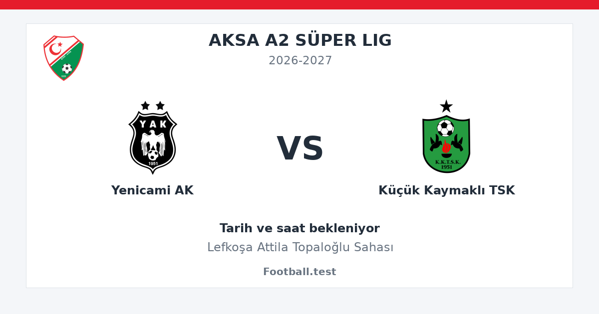 Yenicami AK - Küçük Kaymaklı TSK paylaşım kartı