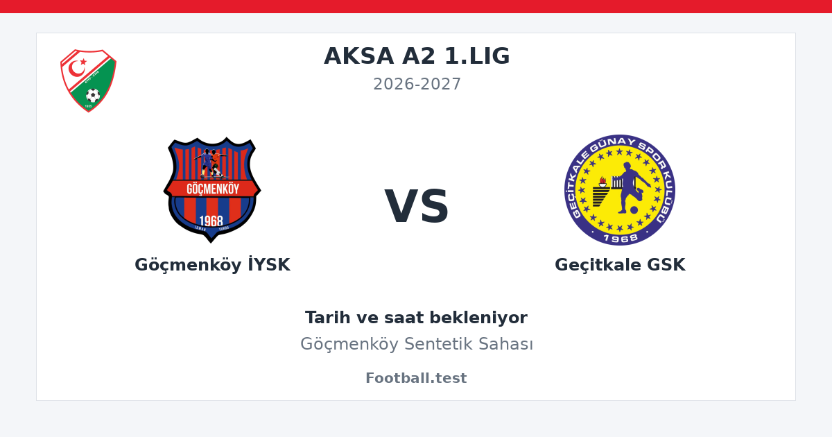 Göçmenköy İYSK - Geçitkale GSK paylaşım kartı