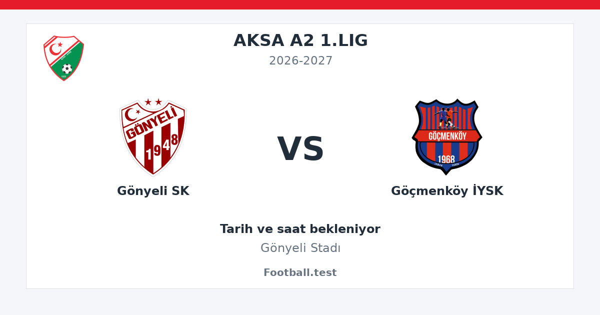 Gönyeli SK - Göçmenköy İYSK paylaşım kartı