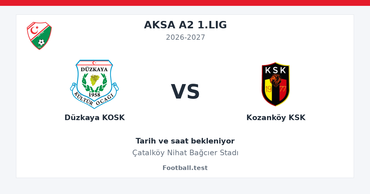 Düzkaya KOSK - Kozanköy KSK paylaşım kartı