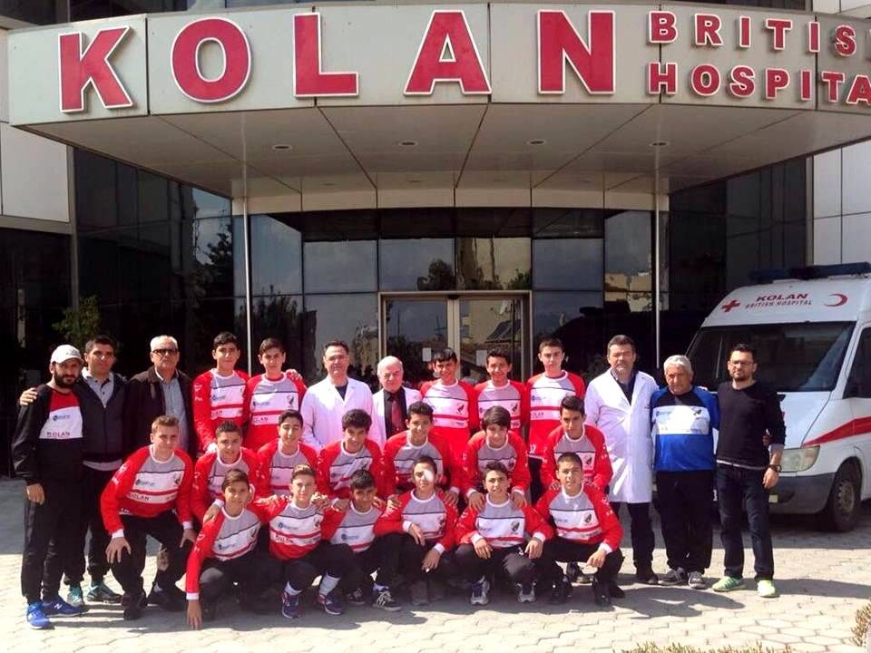 CTFA Stars takımımızın sağlık muayeneleri KOLAN British tarafından yapıldı