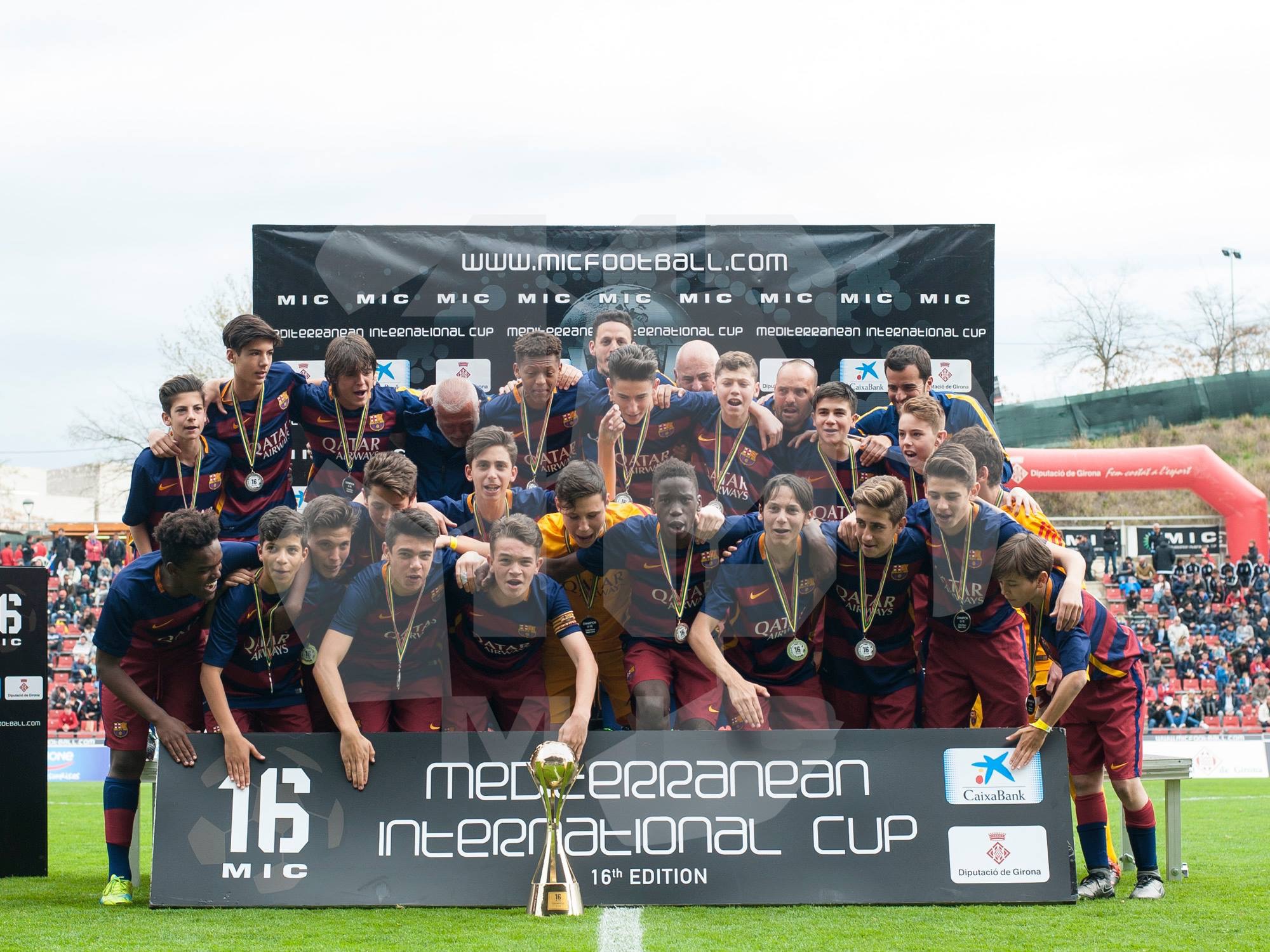 MIC 2016 C Kategorisi (U14) şampiyonu Barcelona FC