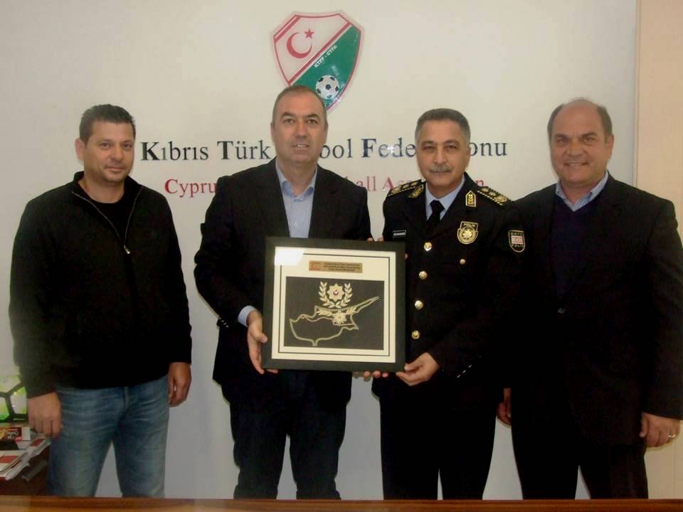 Polis Genel Müdürü Manavoğlu'ndan KTFF'ye nezaket ziyareti
