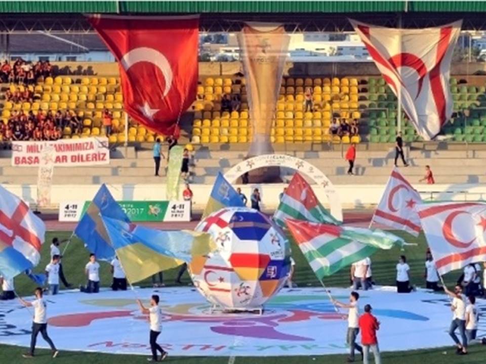CONIFA EURO 2017 resmi açılış seremonisi yapıldı