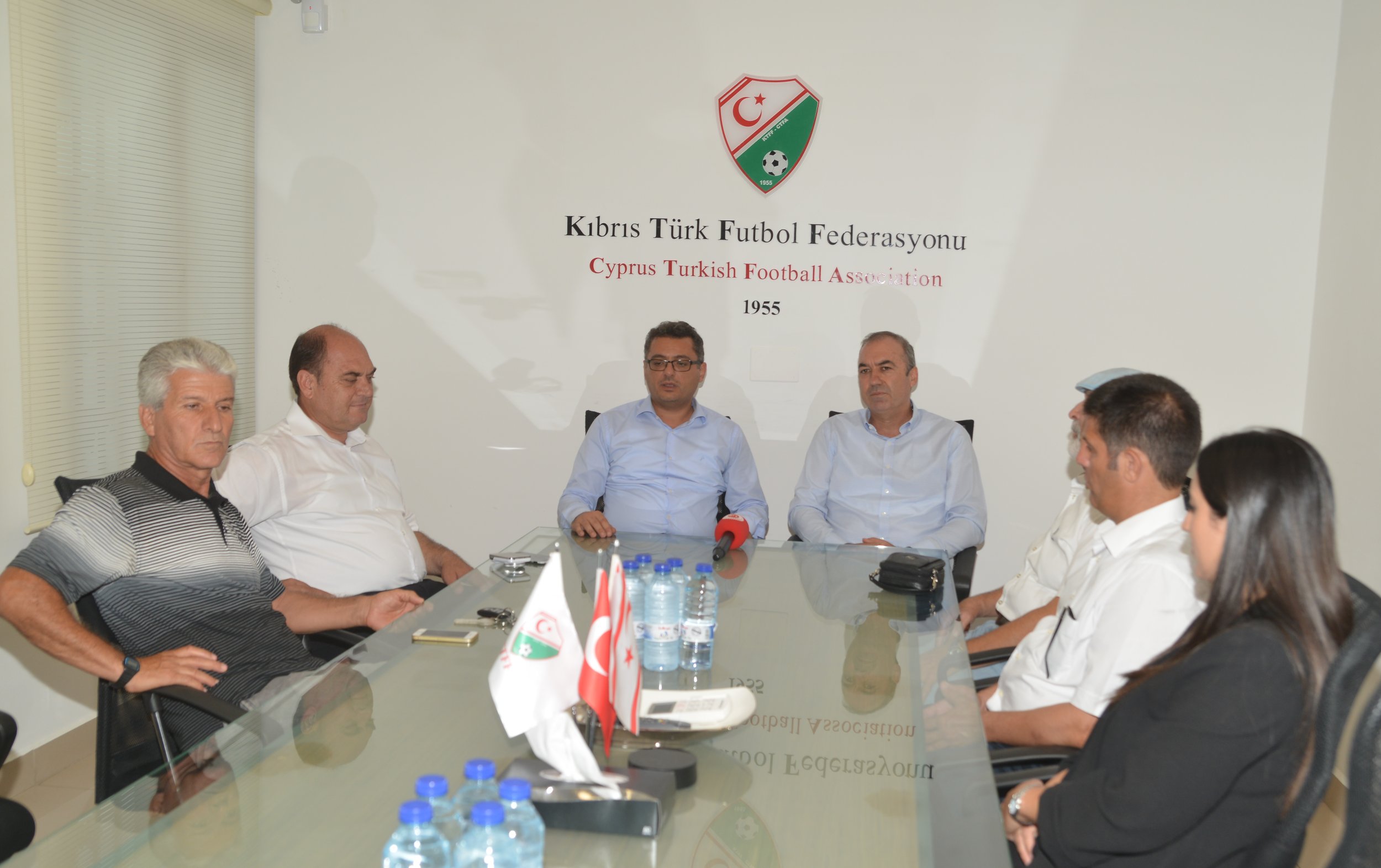 CTP Genel Başkanı Tufan Erhürman'dan KTFF'na Ziyaret