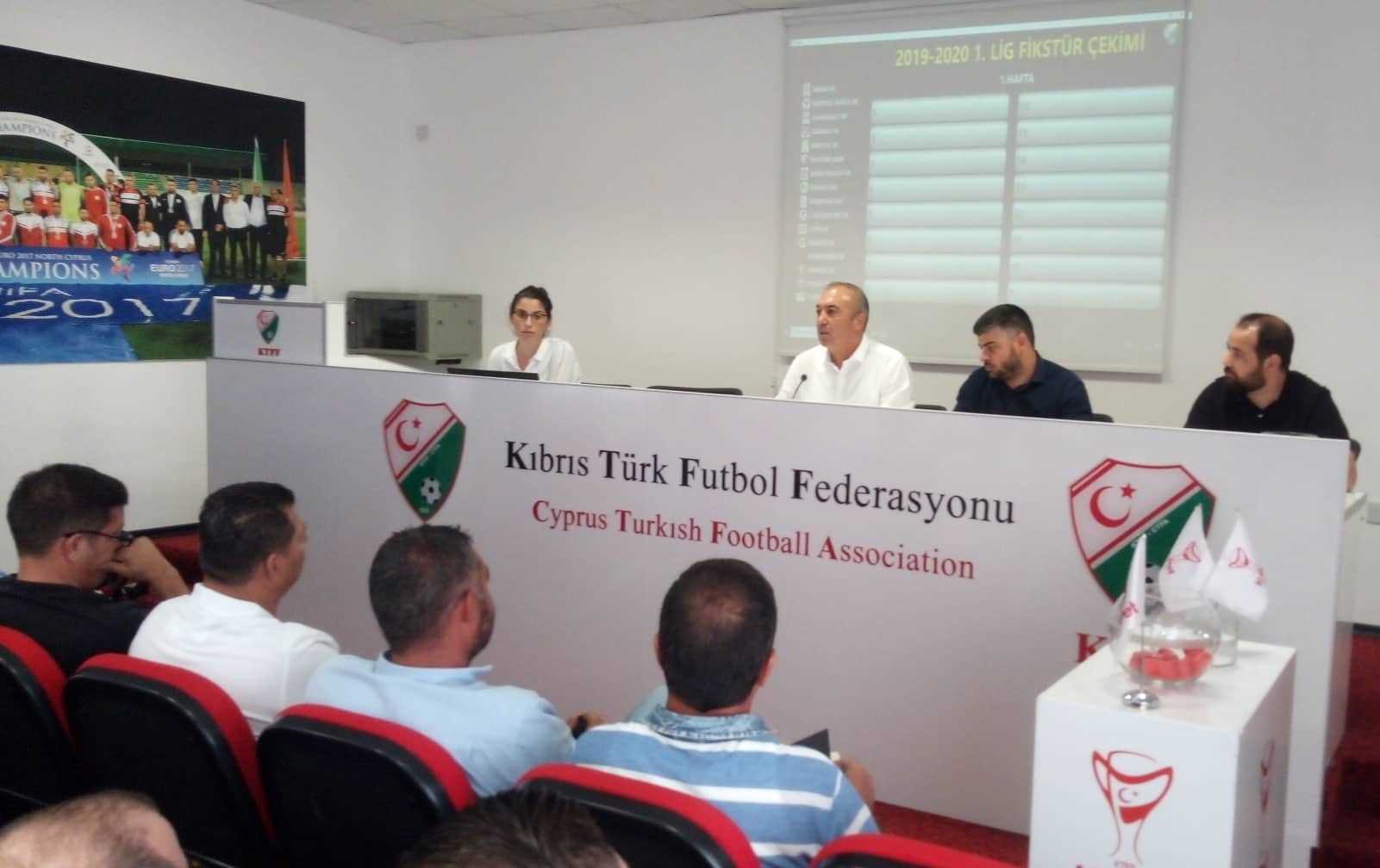 Süper Lig ve 1.Lig'de 2019-2020 Futbol Sezonu fikstürü çekildi