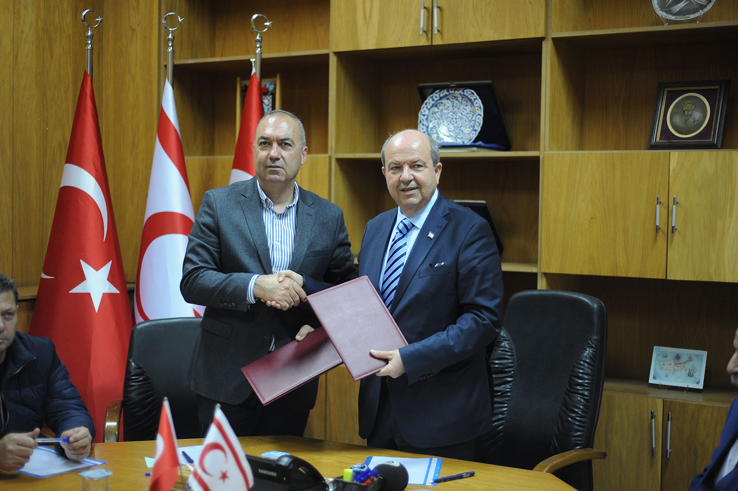 Sertoğlu ve Tatar BTM kulüpleri ile ilgili protokolü imzaladı