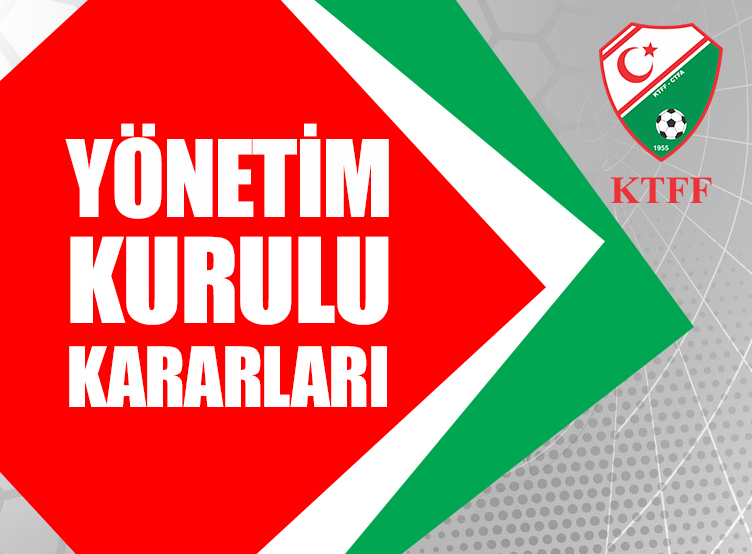 Yönetim Kurulu Kararları | 13.12.2021