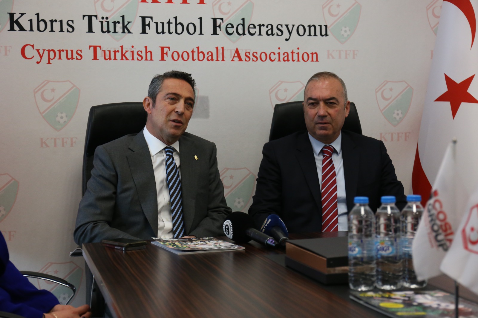 Fenerbahçe Başkanı Ali Koç'tan KTFF'ye teşekkür mesajı