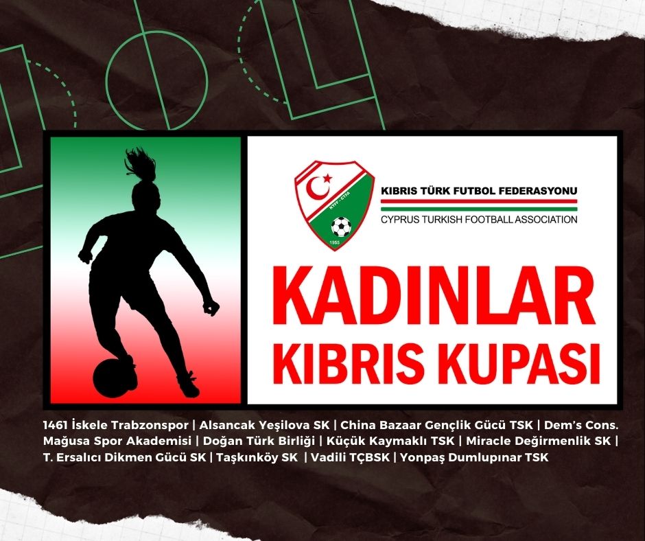 Kadınlar Kıbrıs Kupası yarı final 2.maç programı
