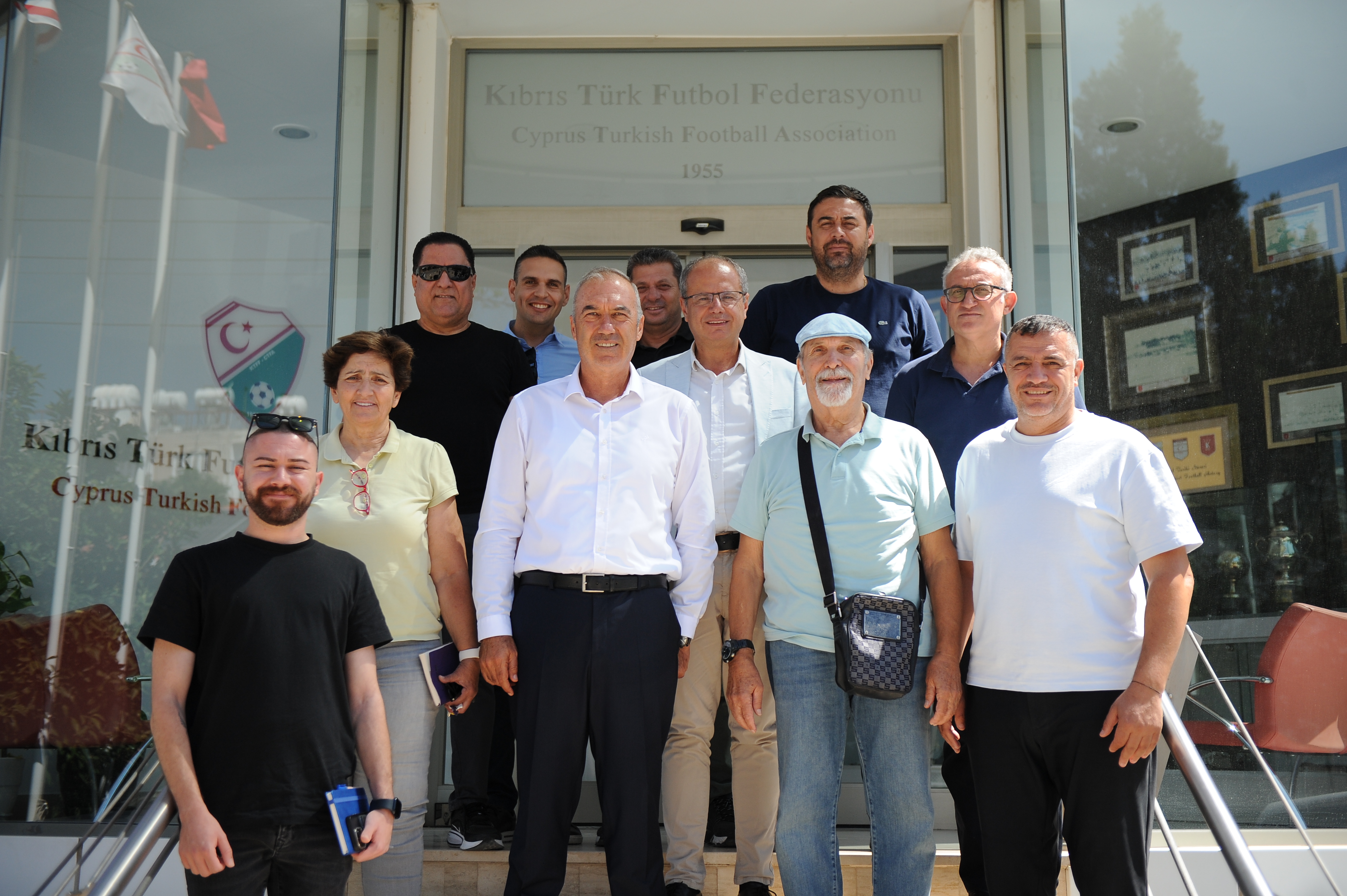 CTP Spor Komitesi, KTFF'yi ziyaret etti