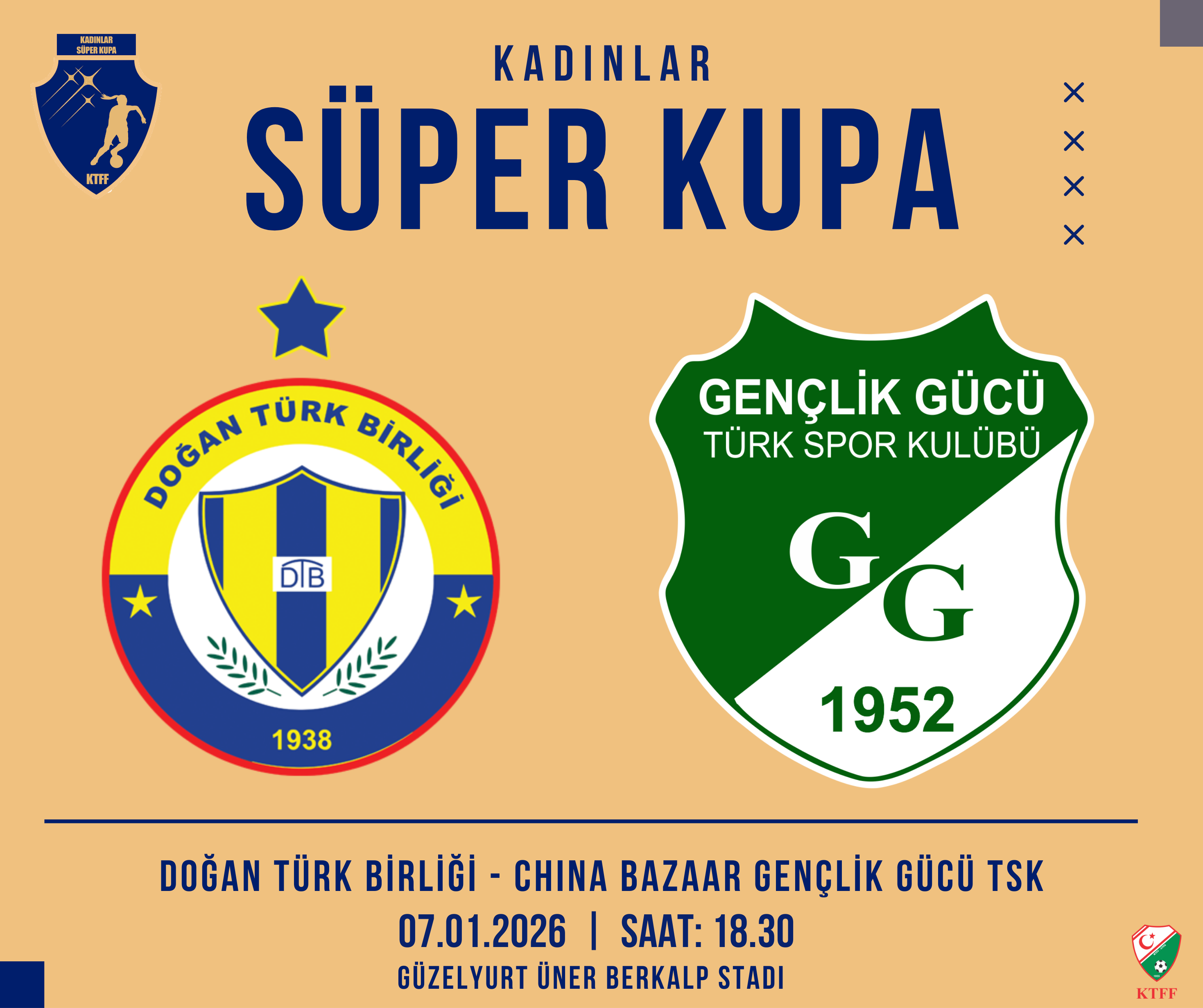 Kadınlarda Süper Kupa heyecanı
